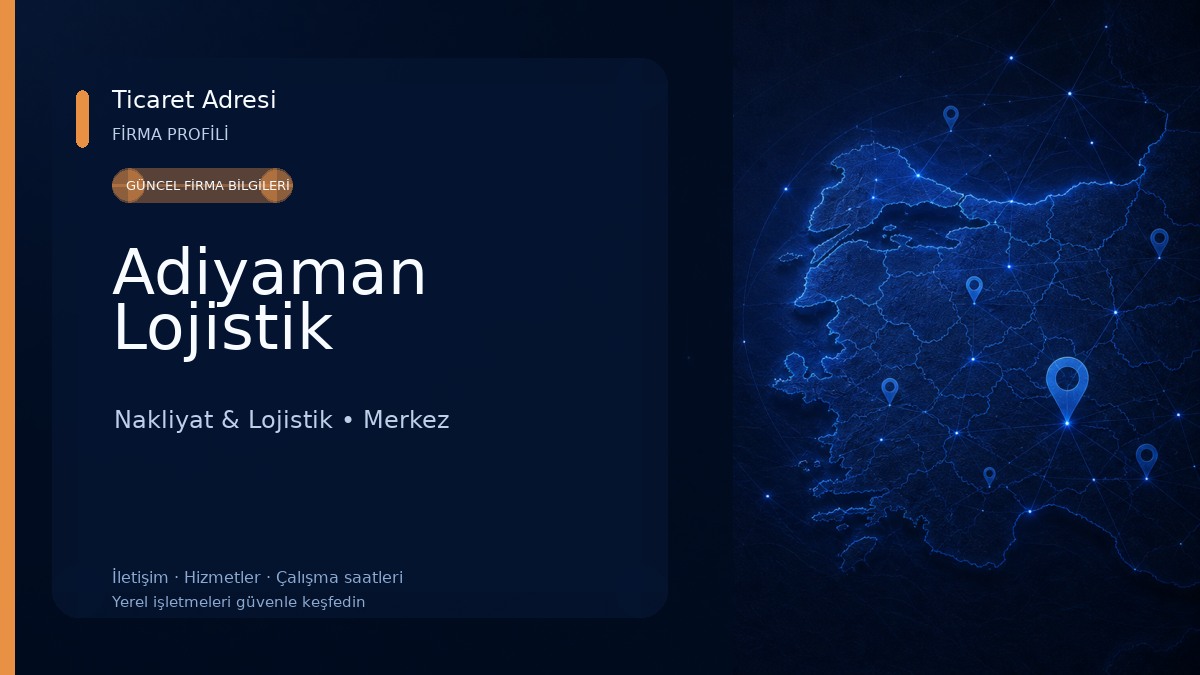 Adiyaman Lojistik 