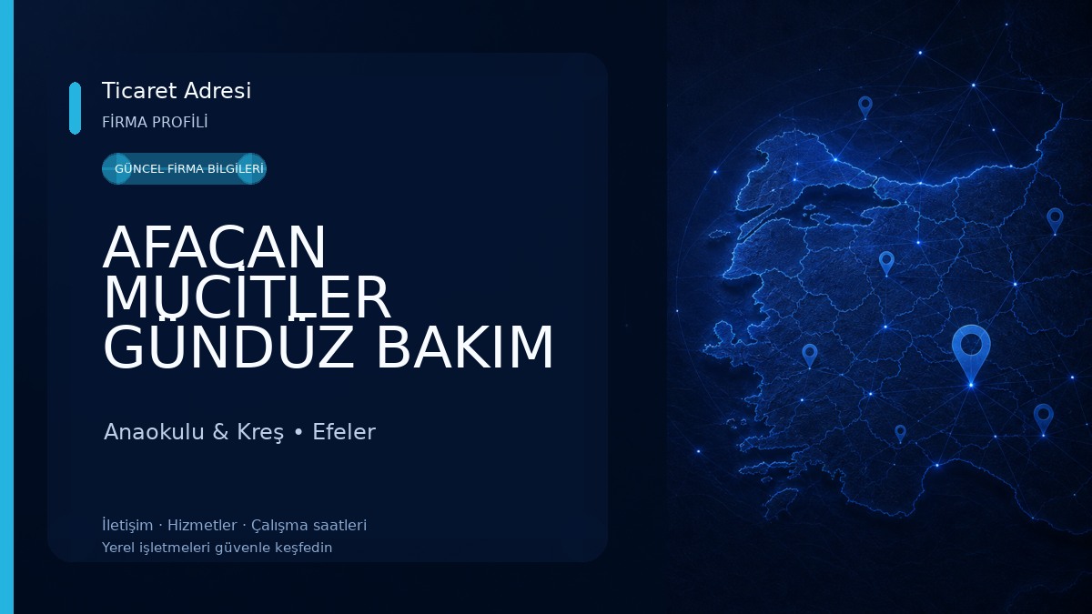 AFACAN MUCİTLER GÜNDÜZ BAKIM EVİ Anaokulu & Kreş