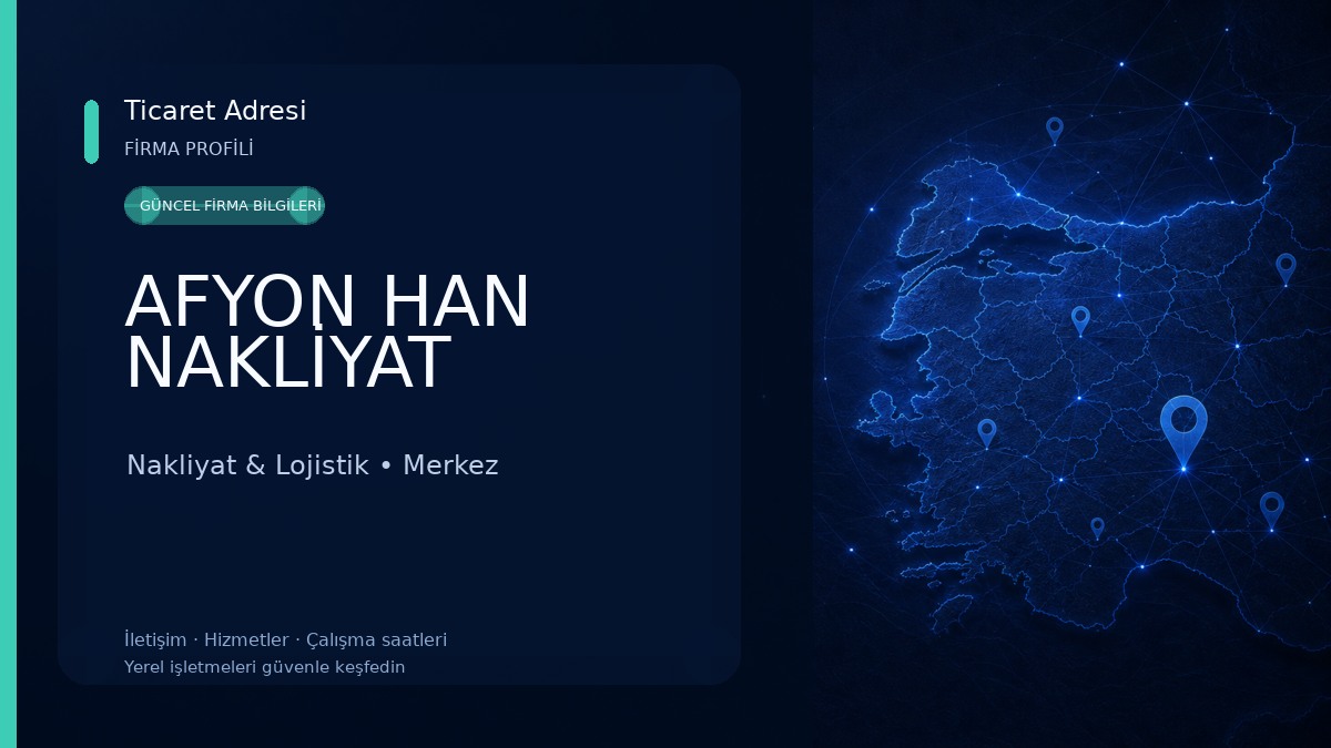 AFYON HAN NAKLİYAT 