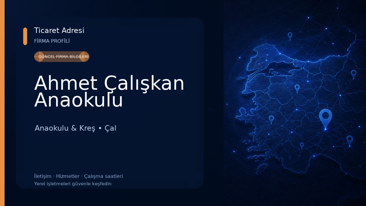 Ahmet Çalışkan Anaokulu