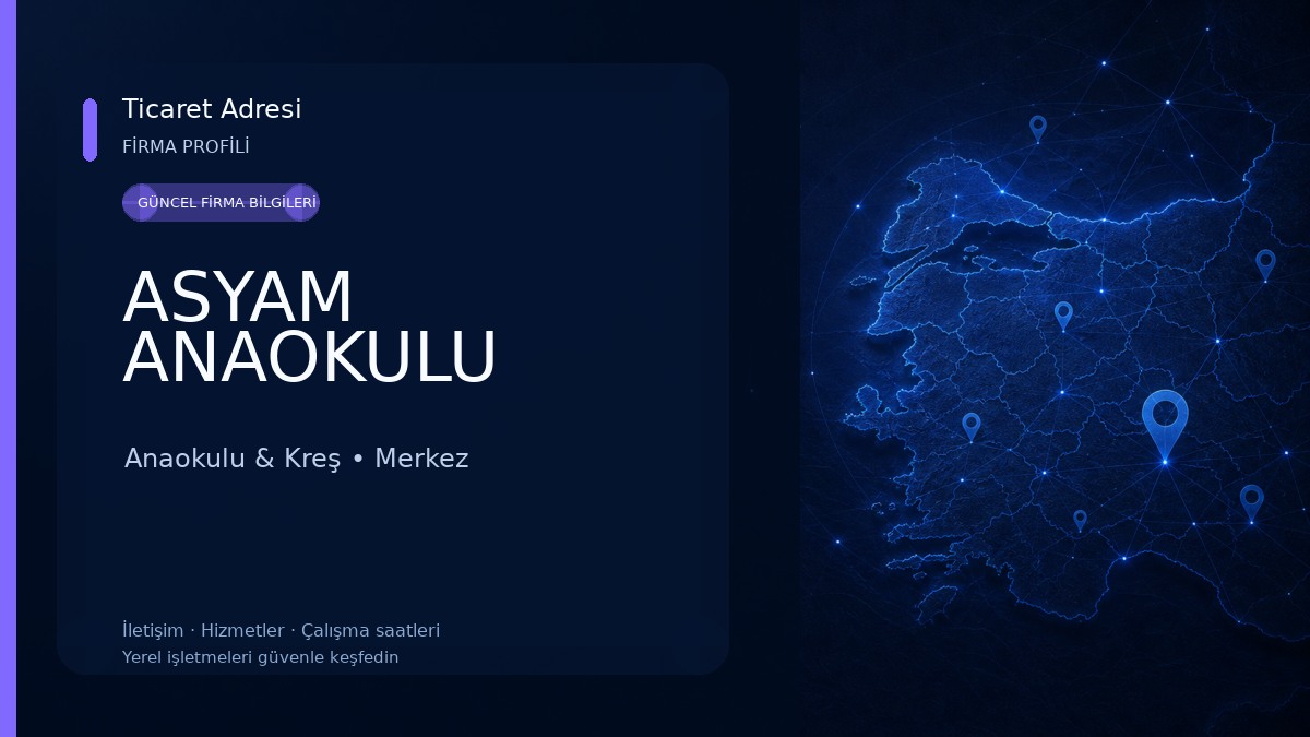 ASYAM ANAOKULU Anaokulu & Kreş