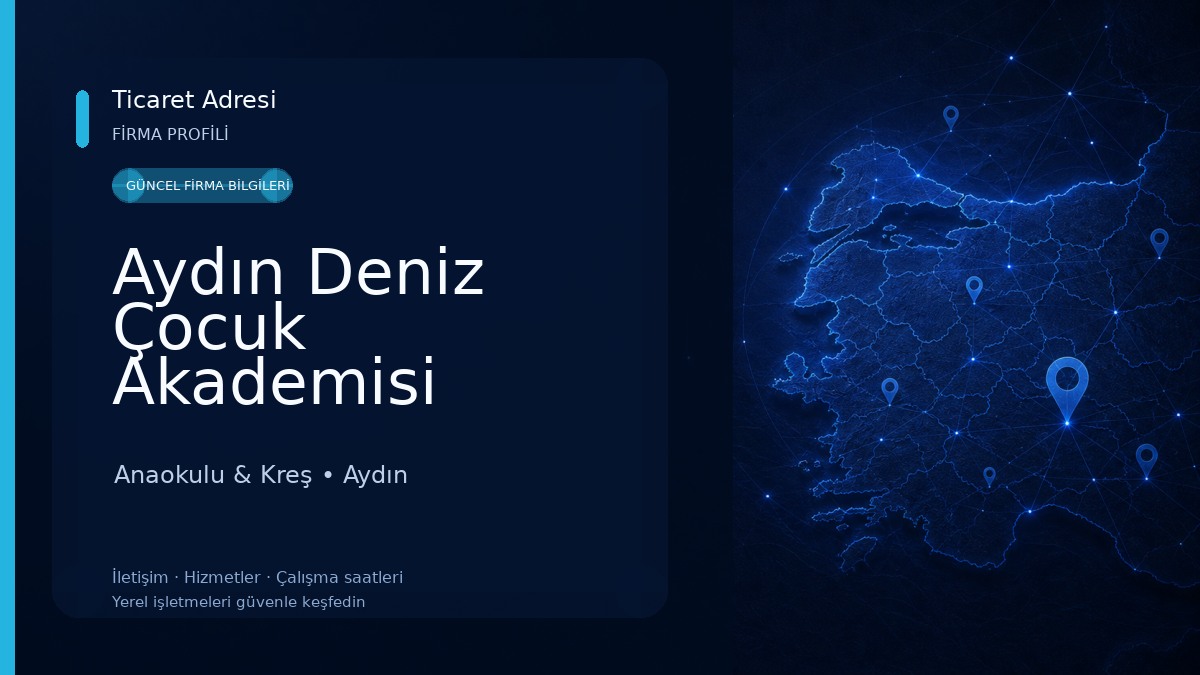 Aydın Deniz Çocuk Akademisi Anaokulu Anaokulu & Kreş