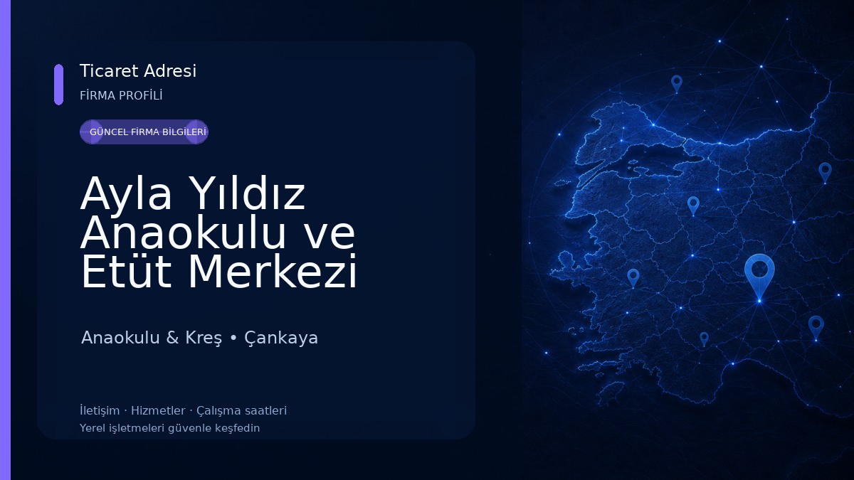 Ayla Yıldız Anaokulu ve Etüt Merkezi Çankaya Ankara Anaokulu & Kreş