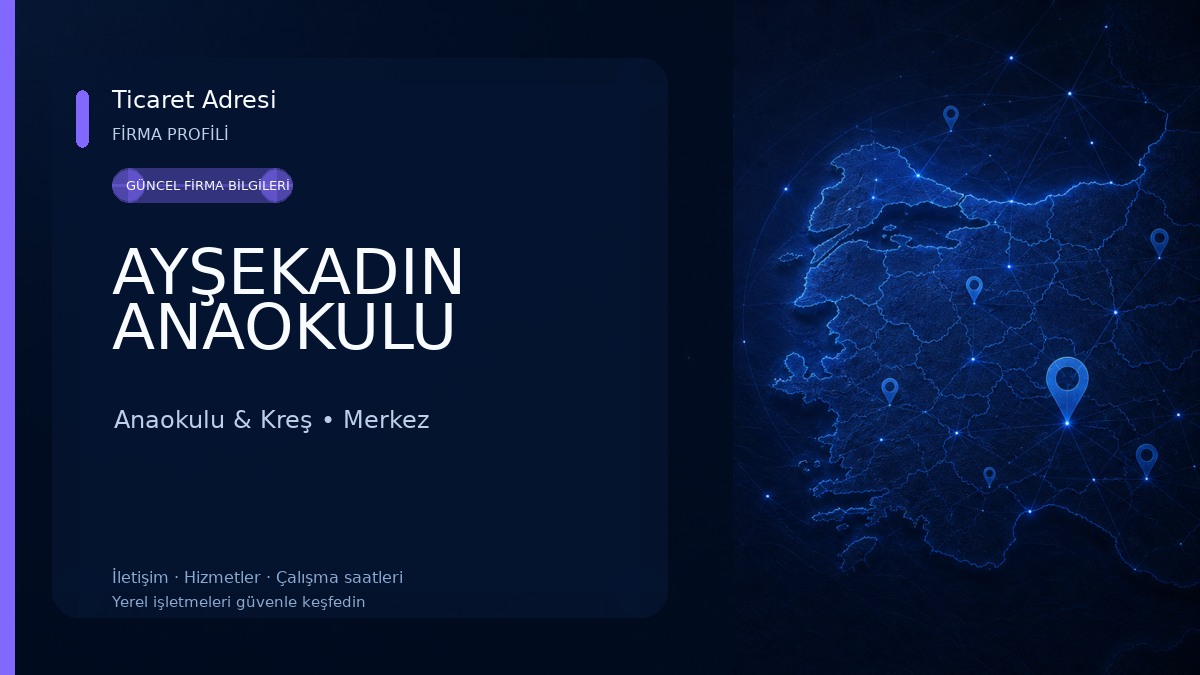 AYŞEKADIN ANAOKULU Anaokulu & Kreş