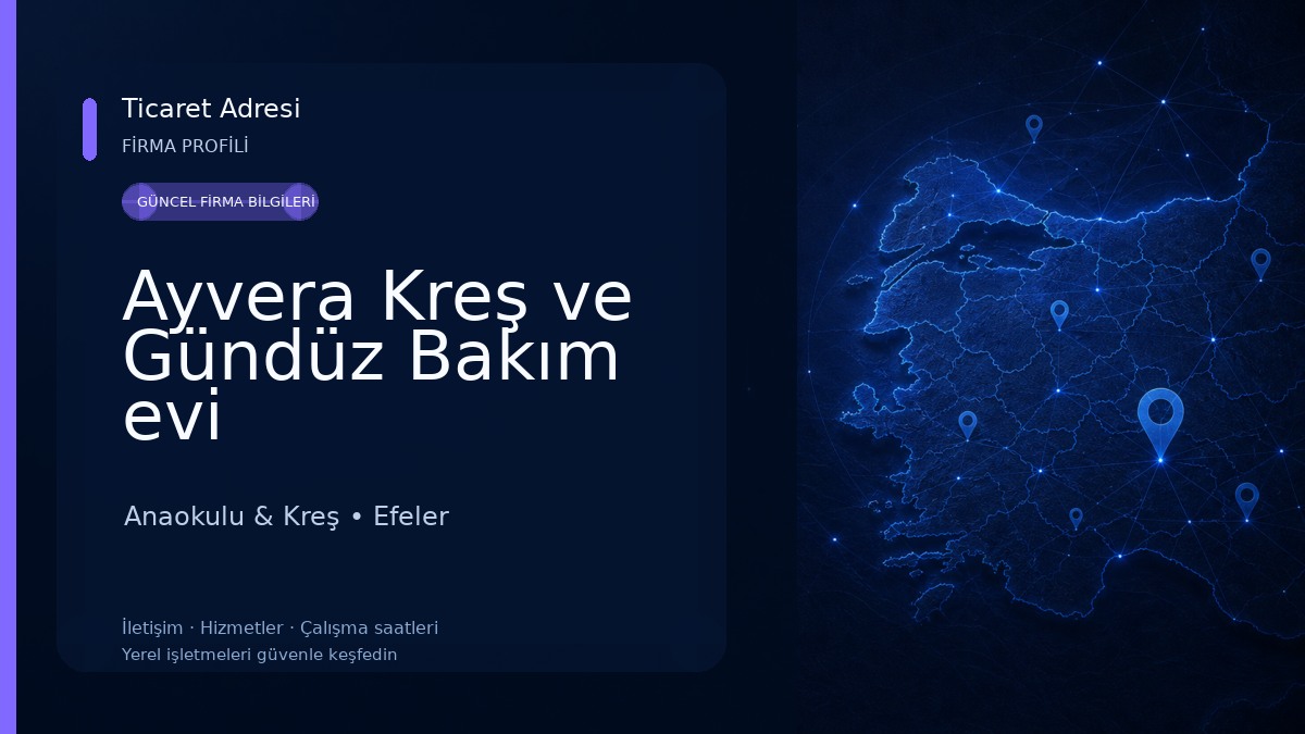 Ayvera Kreş ve Gündüz Bakım evi Anaokulu & Kreş