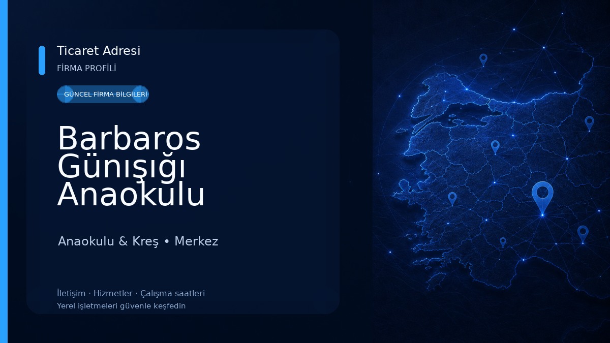 Barbaros Günışığı Anaokulu Anaokulu & Kreş