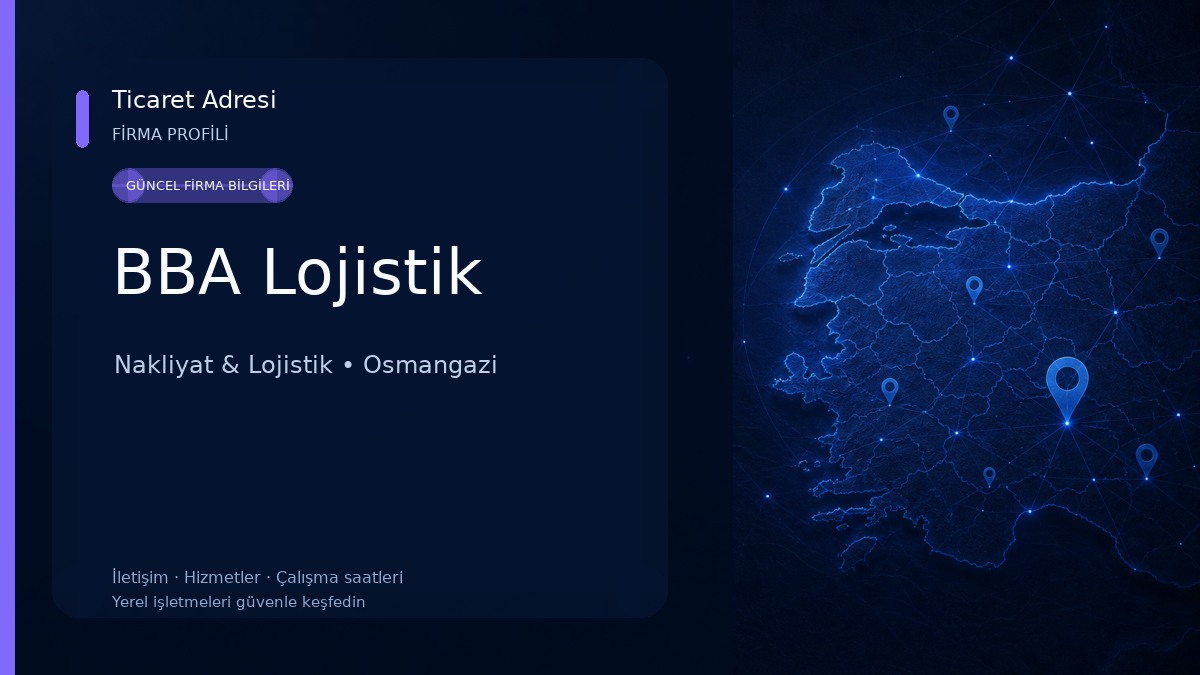 BBA Lojistik Nakliyat & Lojistik