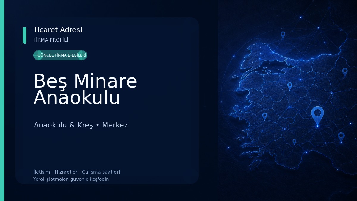Beş Minare Anaokulu Anaokulu & Kreş