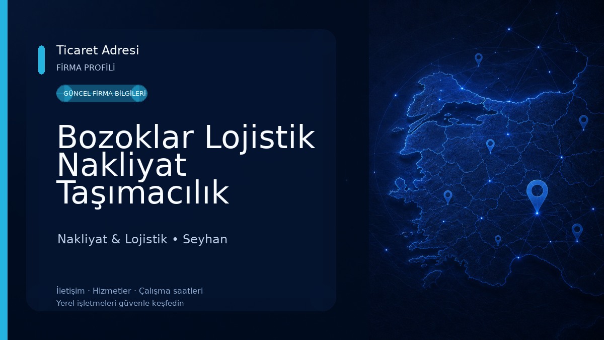 Bozoklar Lojistik Nakliyat Taşımacılık Otomotiv Tic. Ltd. Şti. Nakliyat & Lojistik