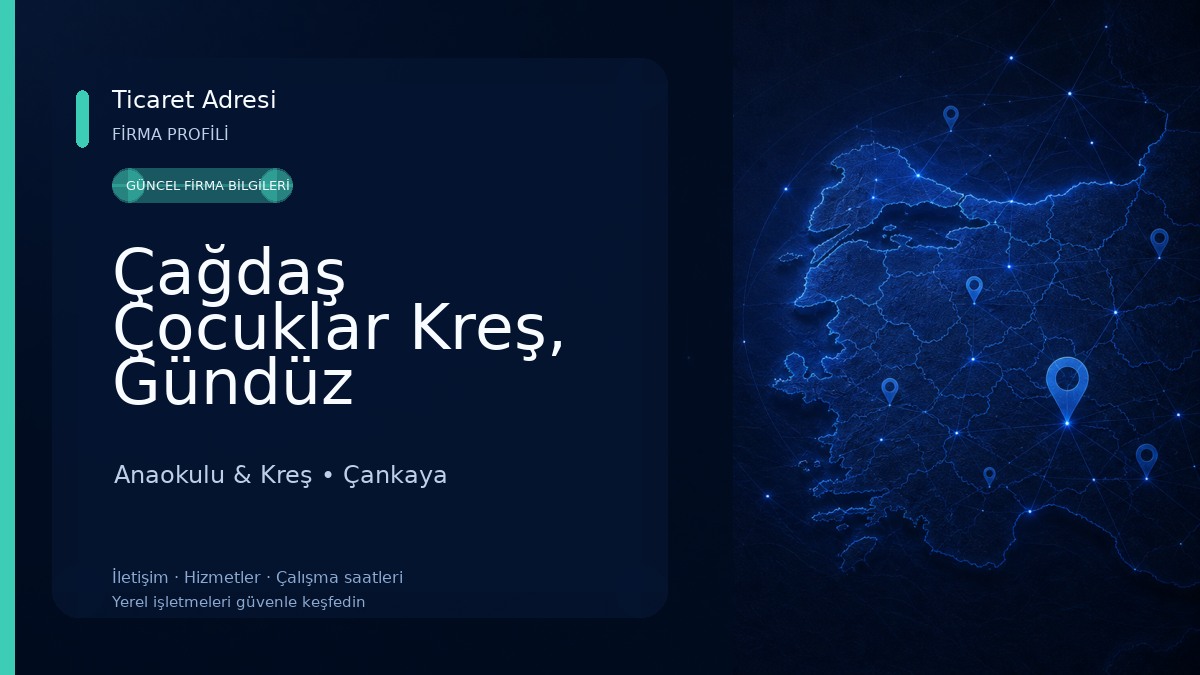 Çağdaş Çocuklar Kreş, Gündüz Bakımevi ve Anaokulu Anaokulu & Kreş
