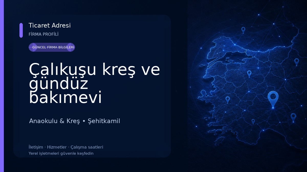 Çalıkuşu kreş ve gündüz bakımevi Anaokulu & Kreş