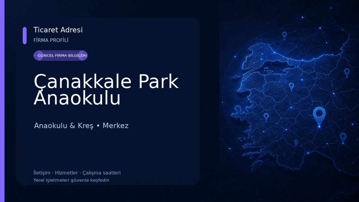 Çanakkale Park Anaokulu 