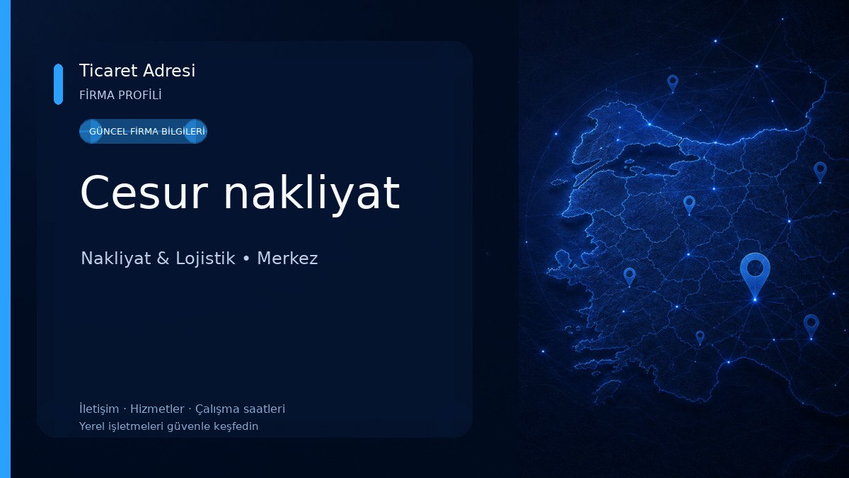 Cesur nakliyat 