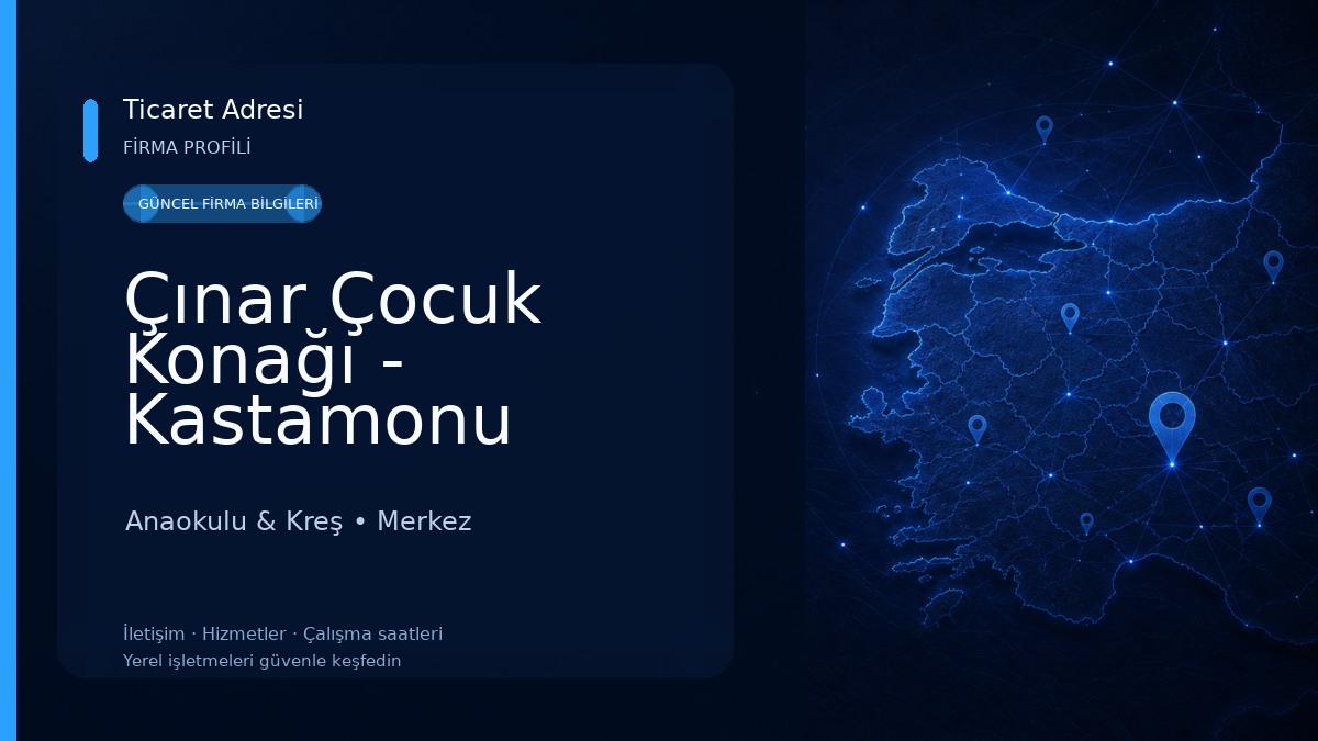 Çınar Çocuk Konağı - Kastamonu Oyun Grubu 