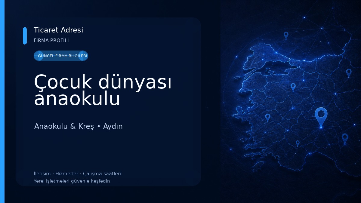 Çocuk dünyası anaokulu Anaokulu & Kreş
