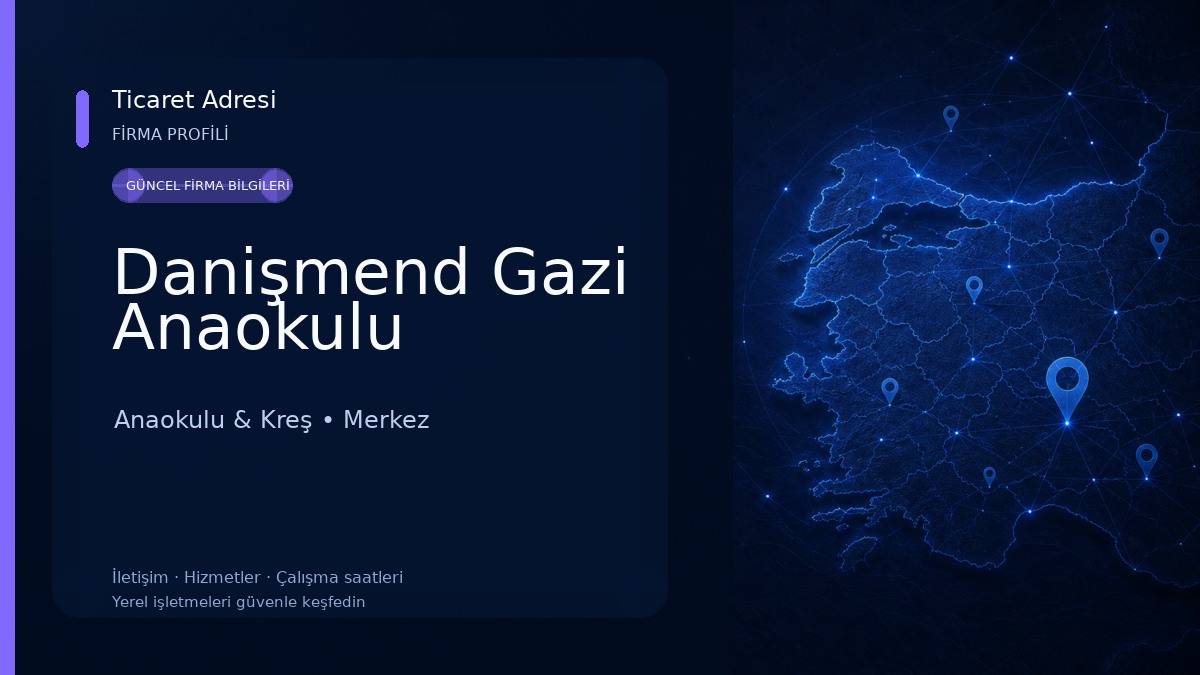 Danişmend Gazi Anaokulu Anaokulu & Kreş
