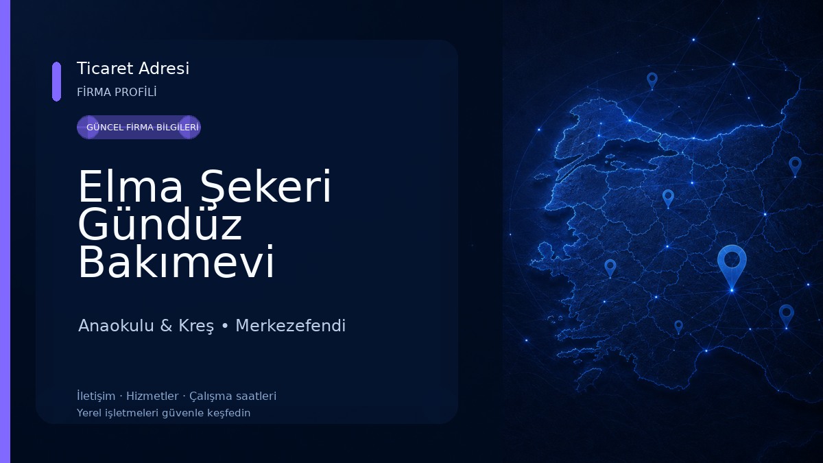 Elma Şekeri Gündüz Bakımevi