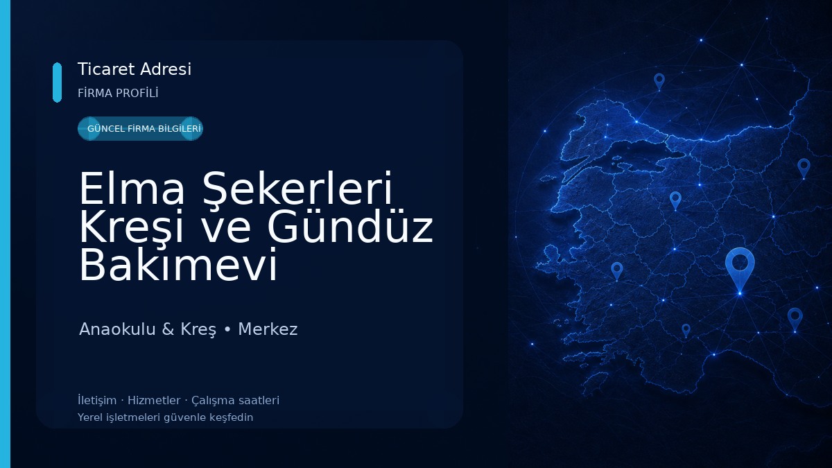 Elma Şekerleri Kreşi ve Gündüz Bakımevi Anaokulu & Kreş