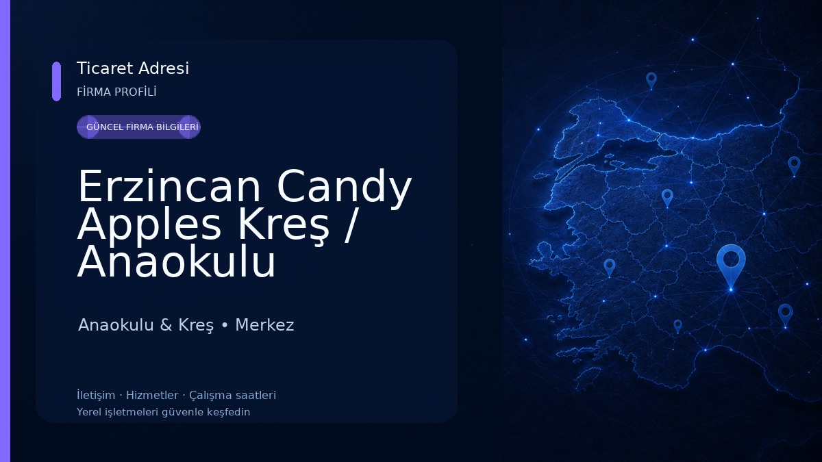 Erzincan Candy Apples Kreş / Anaokulu Anaokulu & Kreş