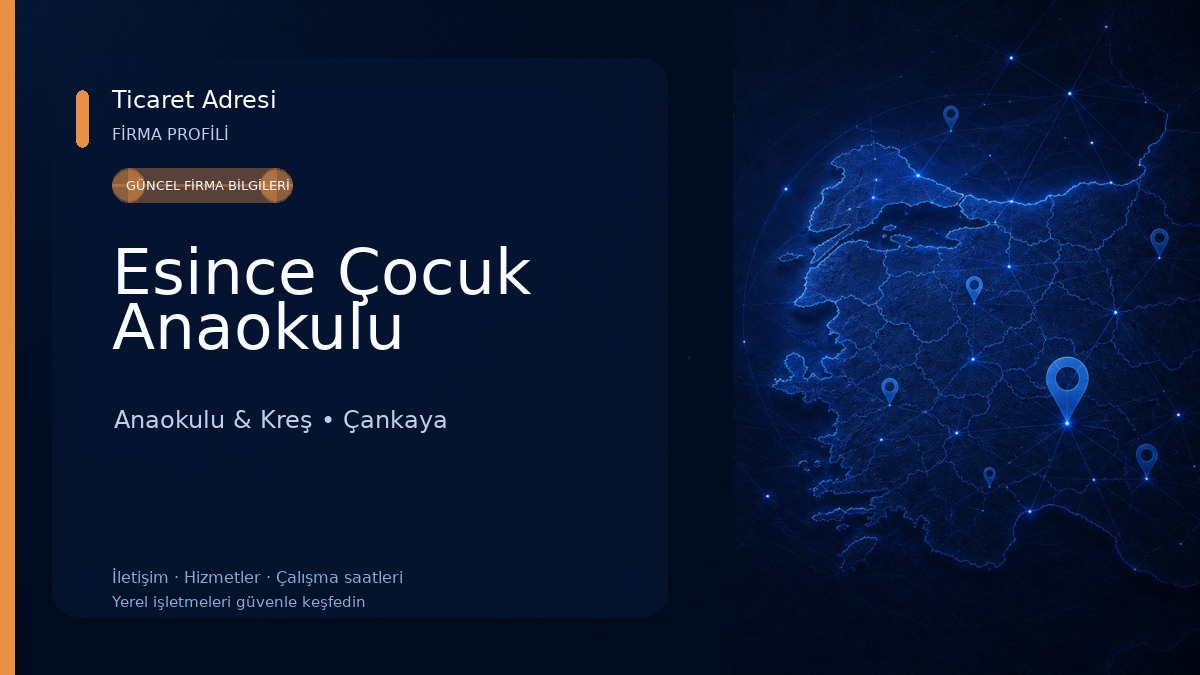 Esince Çocuk Anaokulu Anaokulu & Kreş