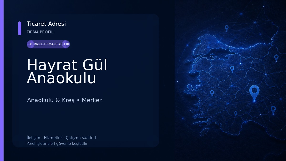 Hayrat Gül Anaokulu Anaokulu & Kreş