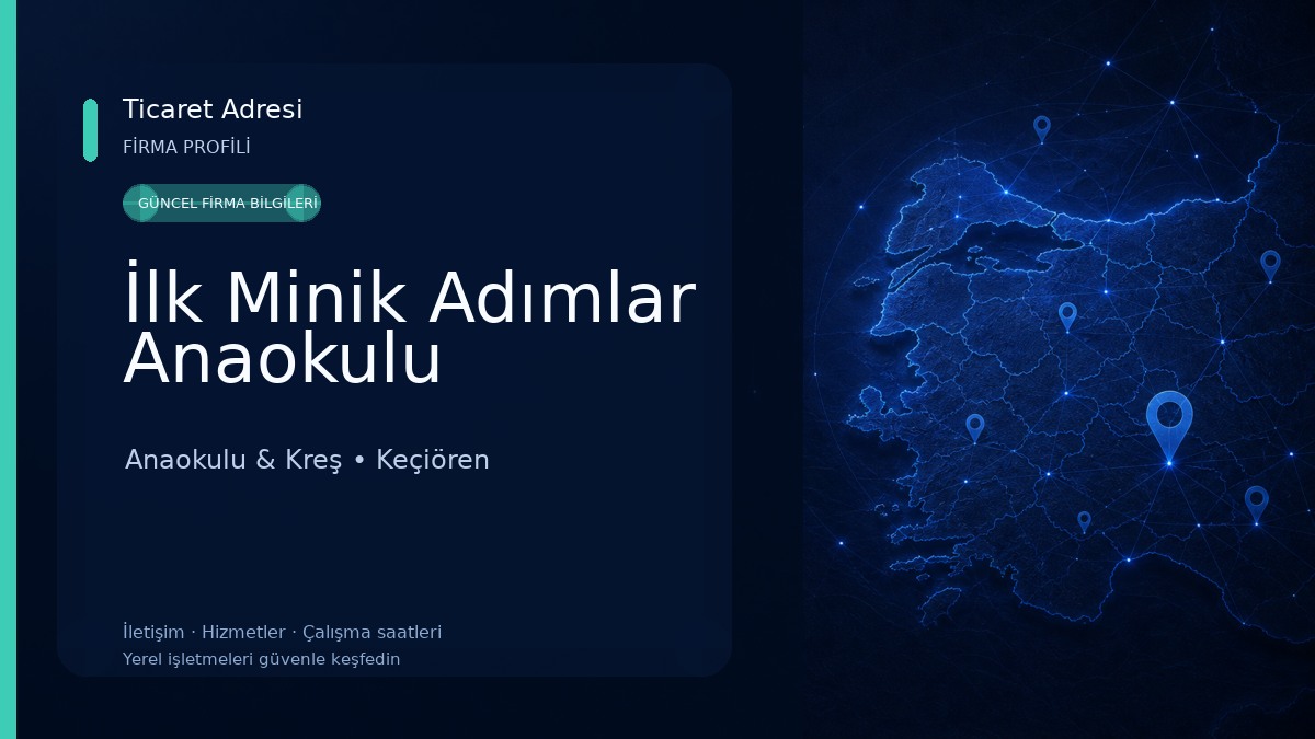 İlk Minik Adımlar Anaokulu Anaokulu & Kreş