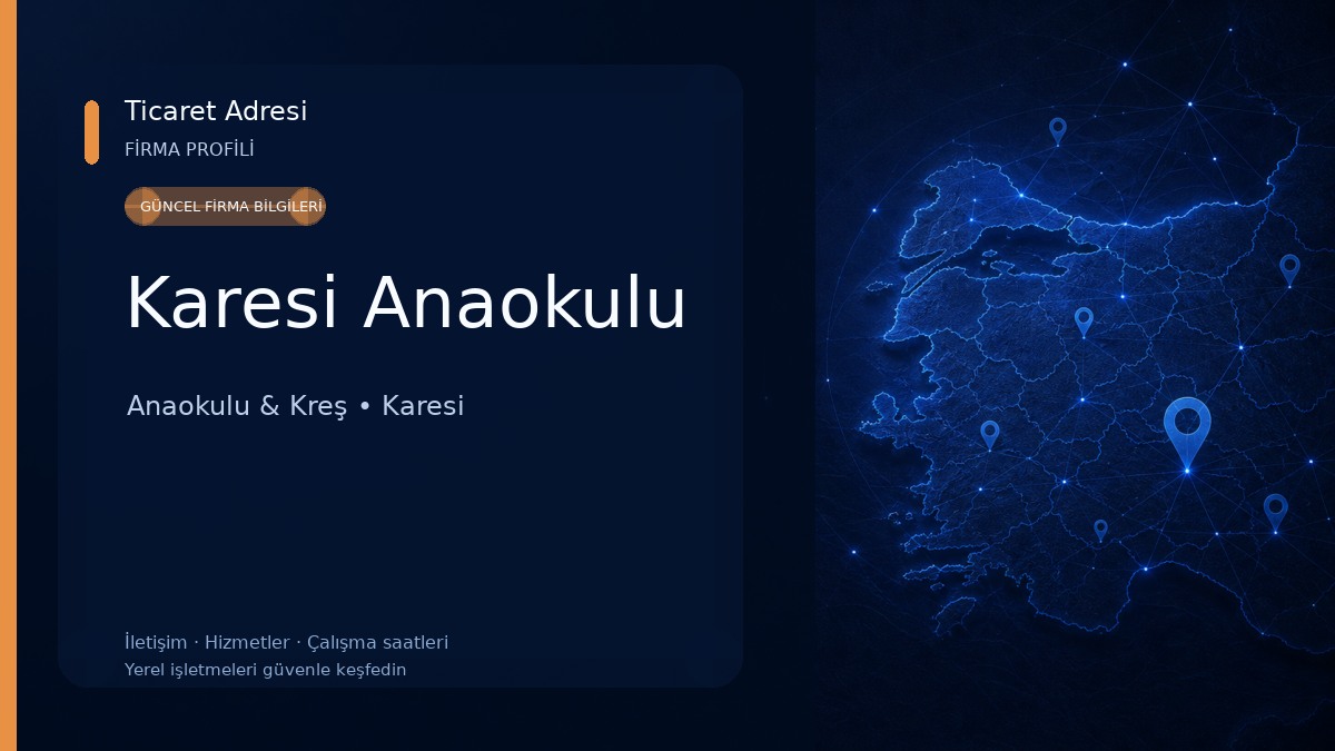Karesi Anaokulu Anaokulu & Kreş