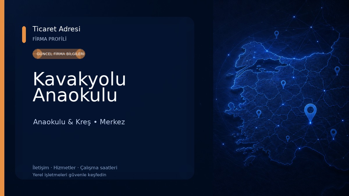 Kavakyolu Anaokulu Anaokulu & Kreş