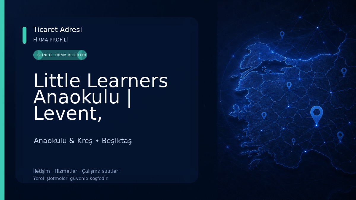 Little Learners Anaokulu | Levent, Beşiktaş, Kreş Anaokulu & Kreş