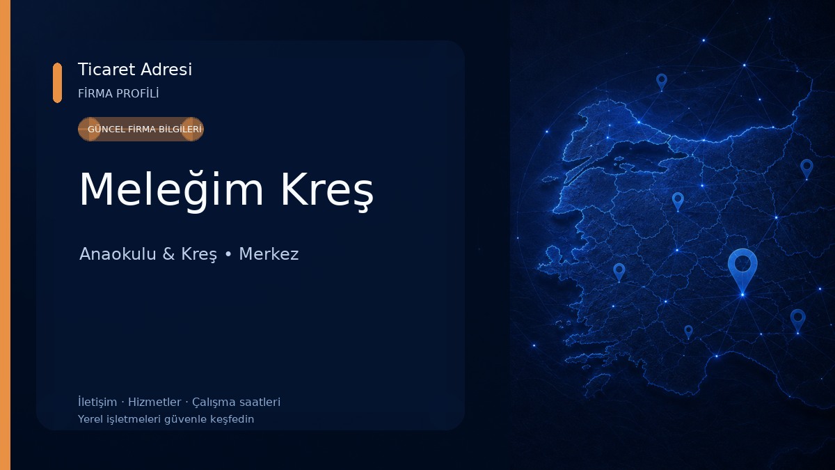 Meleğim Kreş Anaokulu & Kreş