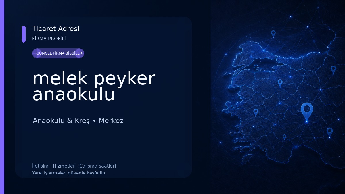 melek peyker anaokulu Anaokulu & Kreş