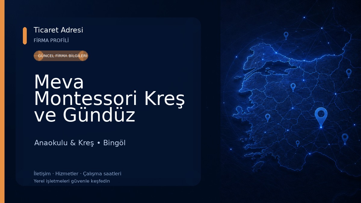 Meva Montessori Kreş ve Gündüz Bakımevi 
