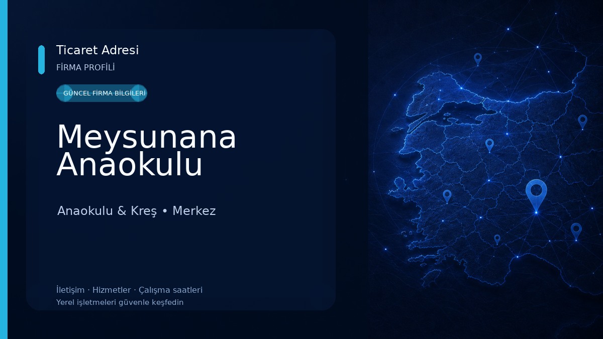 Meysunana Anaokulu Anaokulu & Kreş