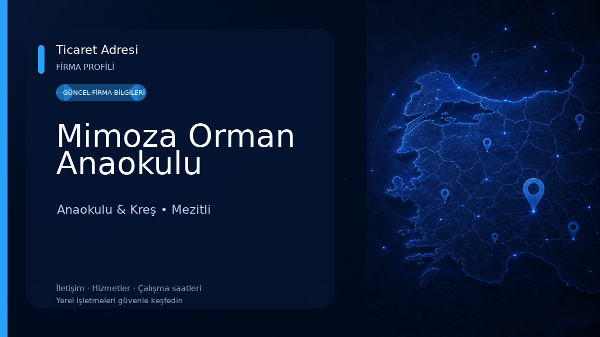 Mimoza Orman Anaokulu Anaokulu & Kreş