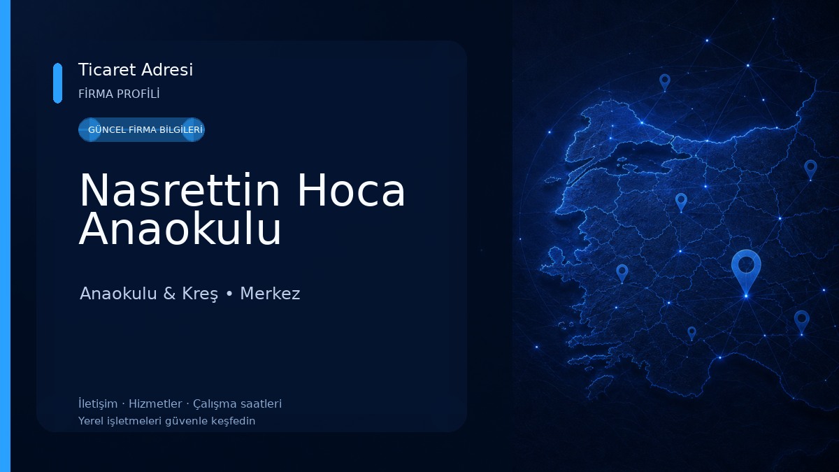 Nasrettin Hoca Anaokulu