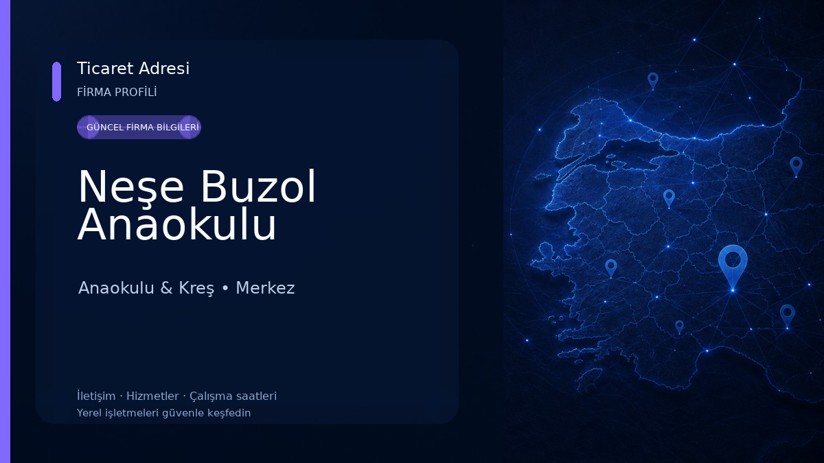 Neşe Buzol Anaokulu Anaokulu & Kreş