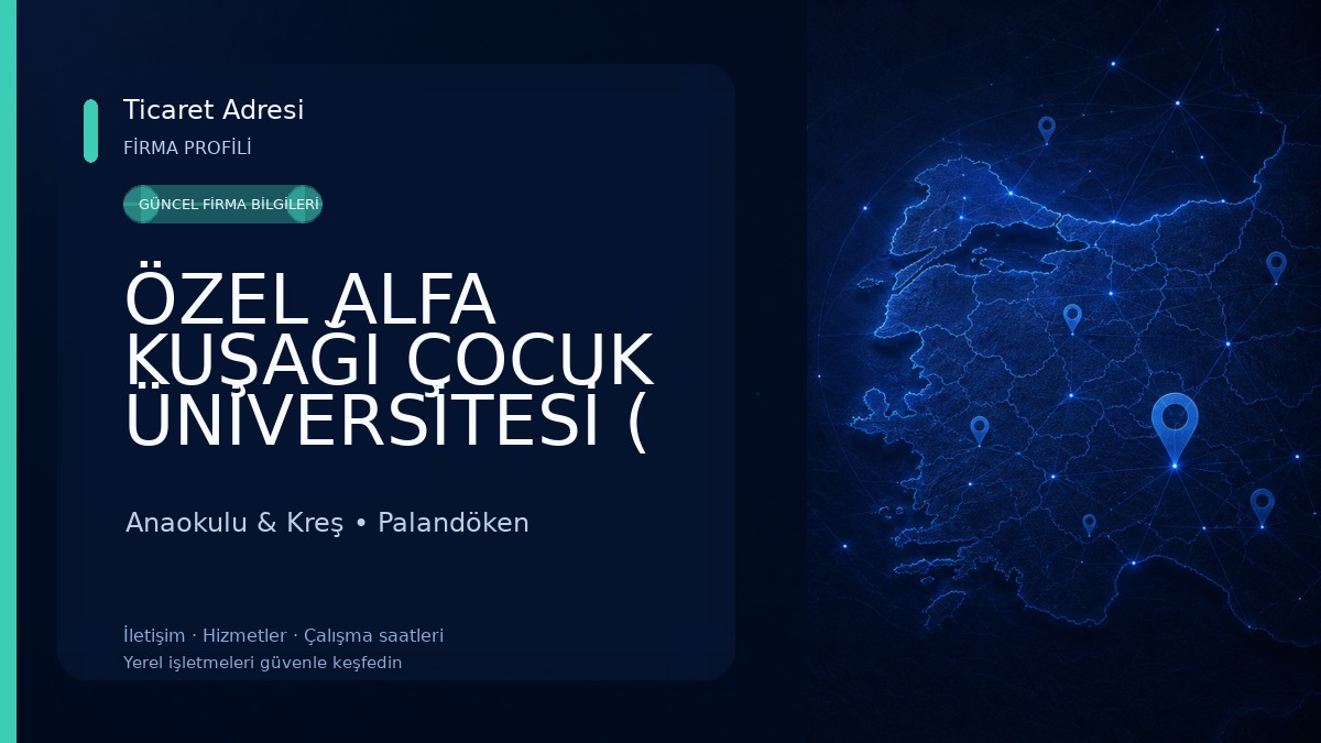 ÖZEL ALFA KUŞAĞI ÇOCUK ÜNİVERSİTESİ ( ANAOKULU ) Anaokulu & Kreş