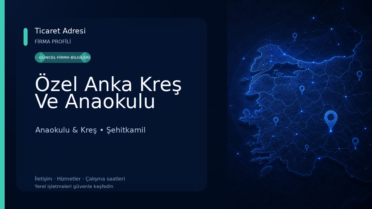 Özel Anka Kreş Ve Anaokulu 