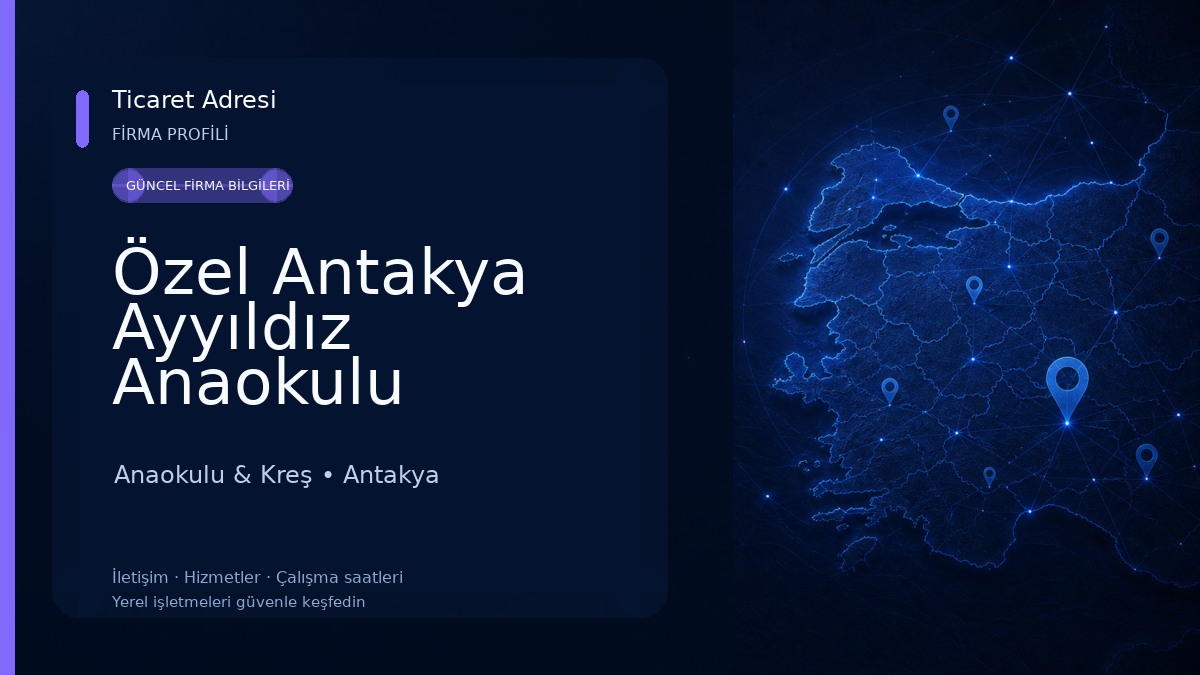Özel Antakya Ayyıldız Anaokulu 
