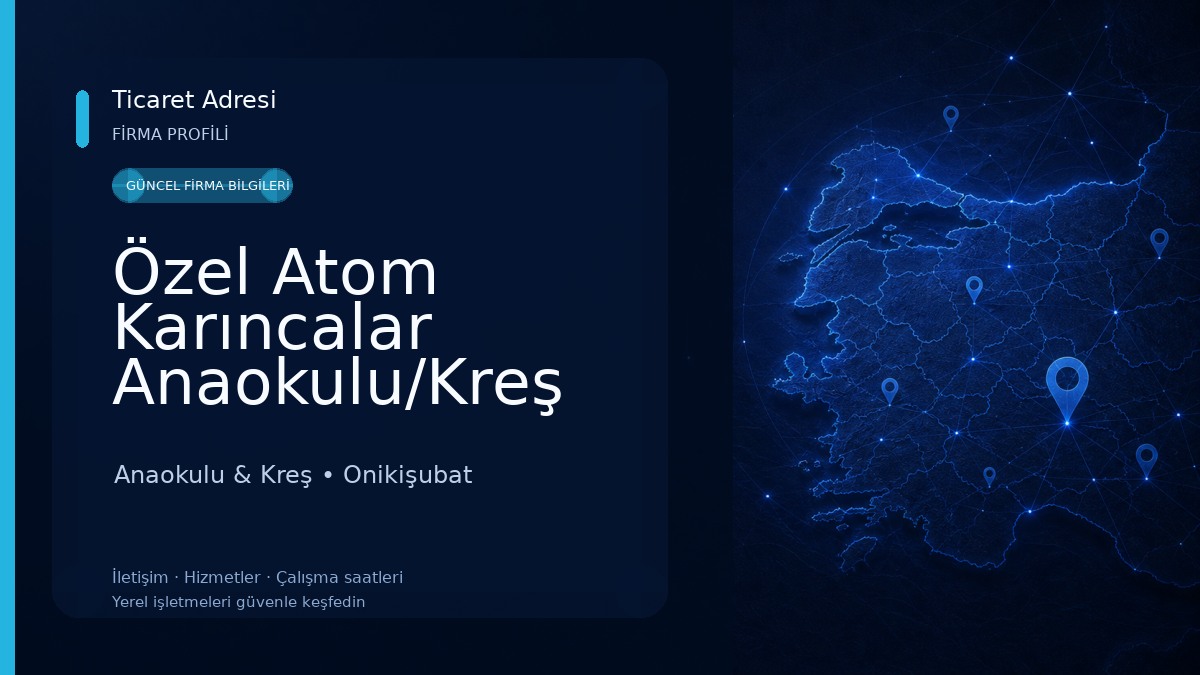 Özel Atom Karıncalar Anaokulu/Kreş ve Gündüz Bakımevi Anaokulu & Kreş