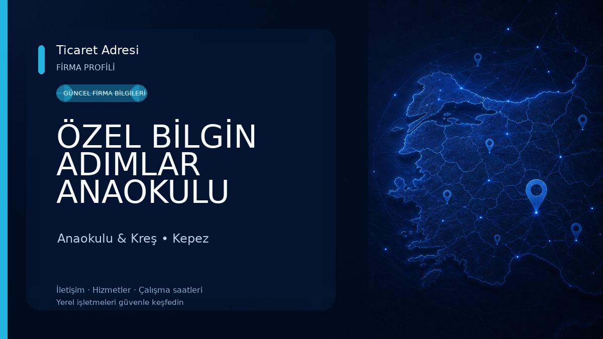 ÖZEL BİLGİN ADIMLAR ANAOKULU Anaokulu & Kreş
