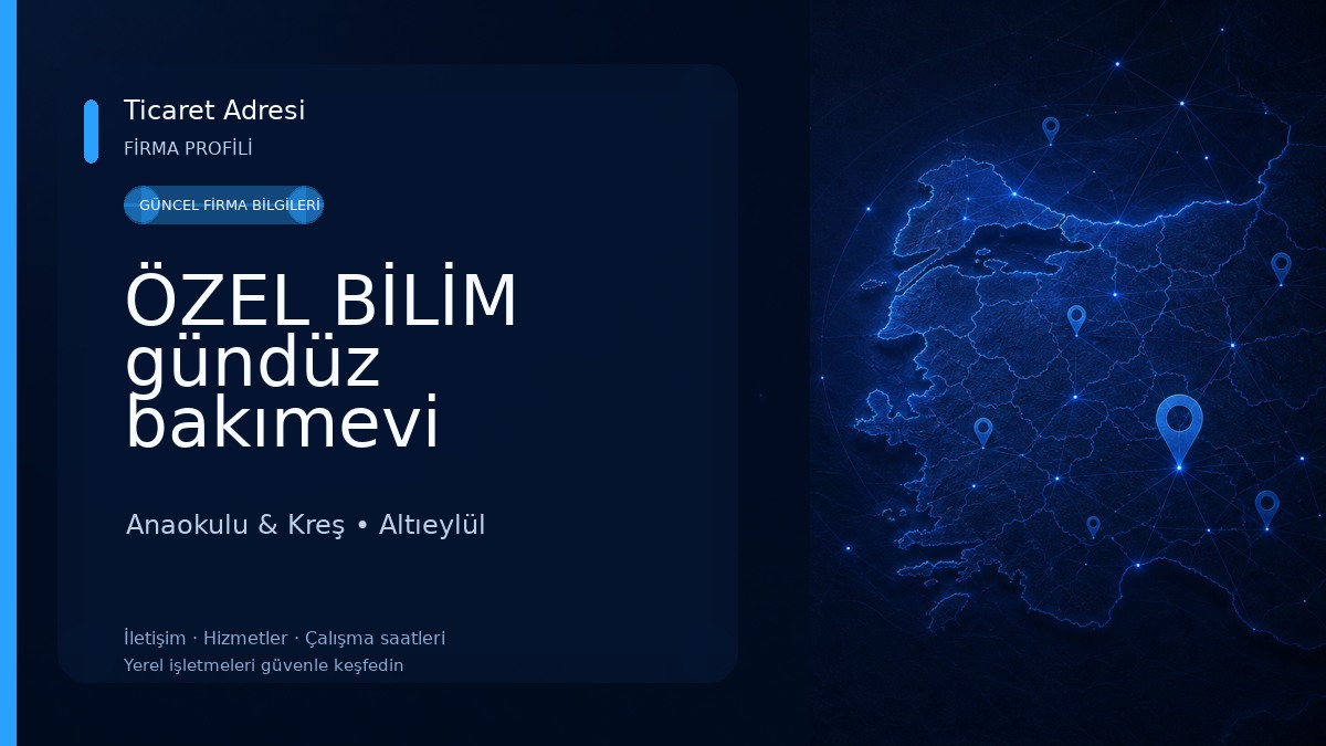 ÖZEL BİLİM gündüz bakımevi