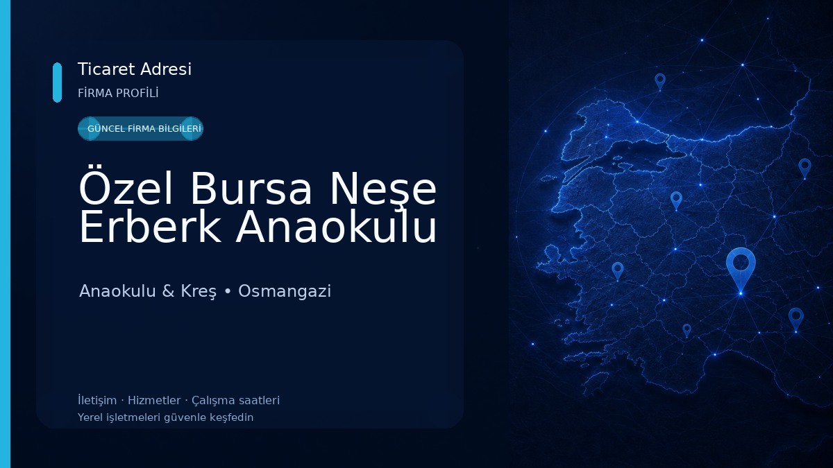 Özel Bursa Neşe Erberk Anaokulu