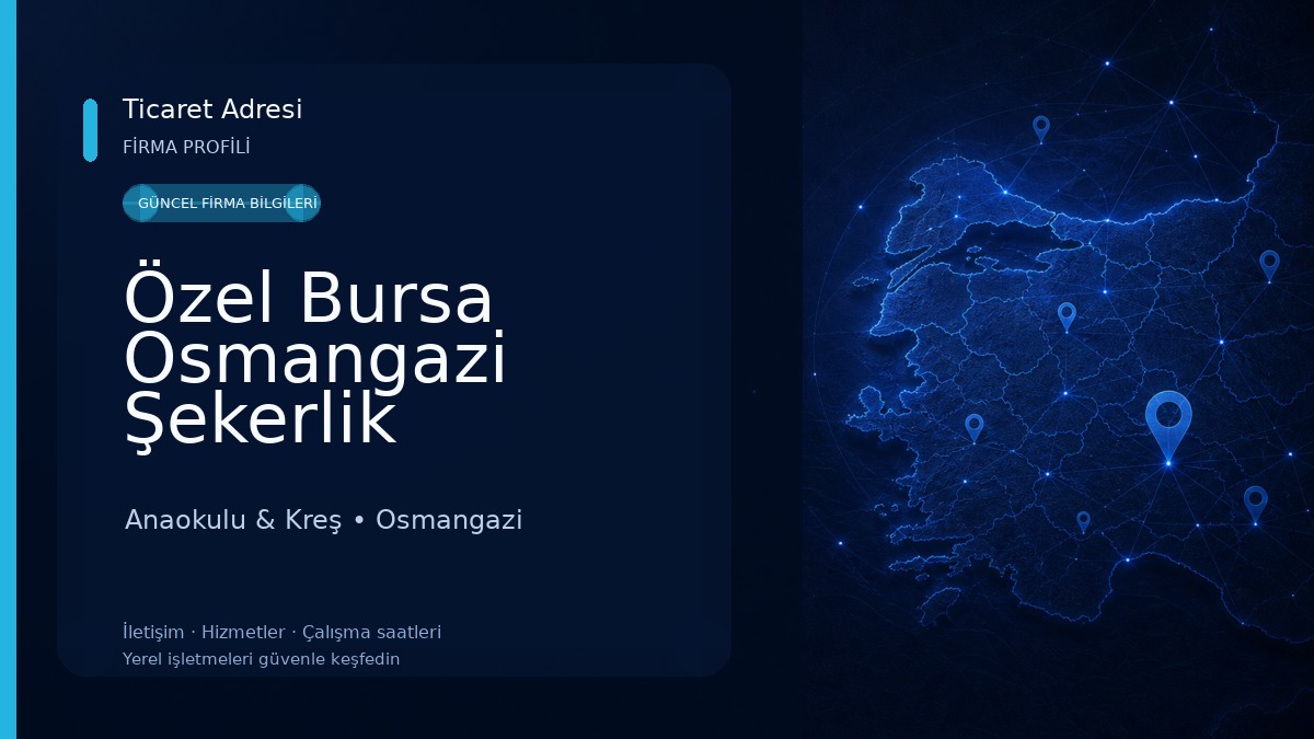 Özel Bursa Osmangazi Şekerlik Anaokulu Anaokulu & Kreş