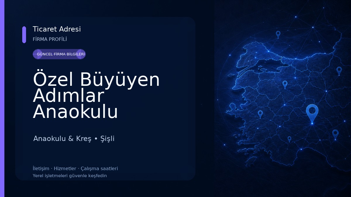 Özel Büyüyen Adımlar Anaokulu Anaokulu & Kreş