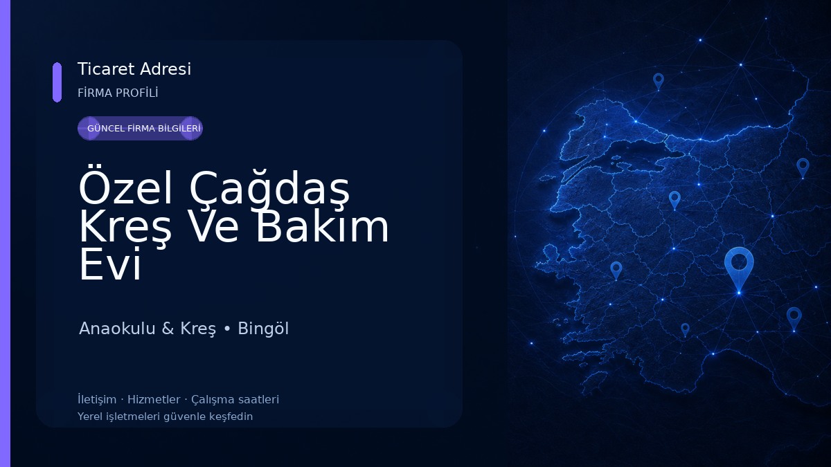 Özel Çağdaş Kreş Ve Bakım Evi Anaokulu & Kreş