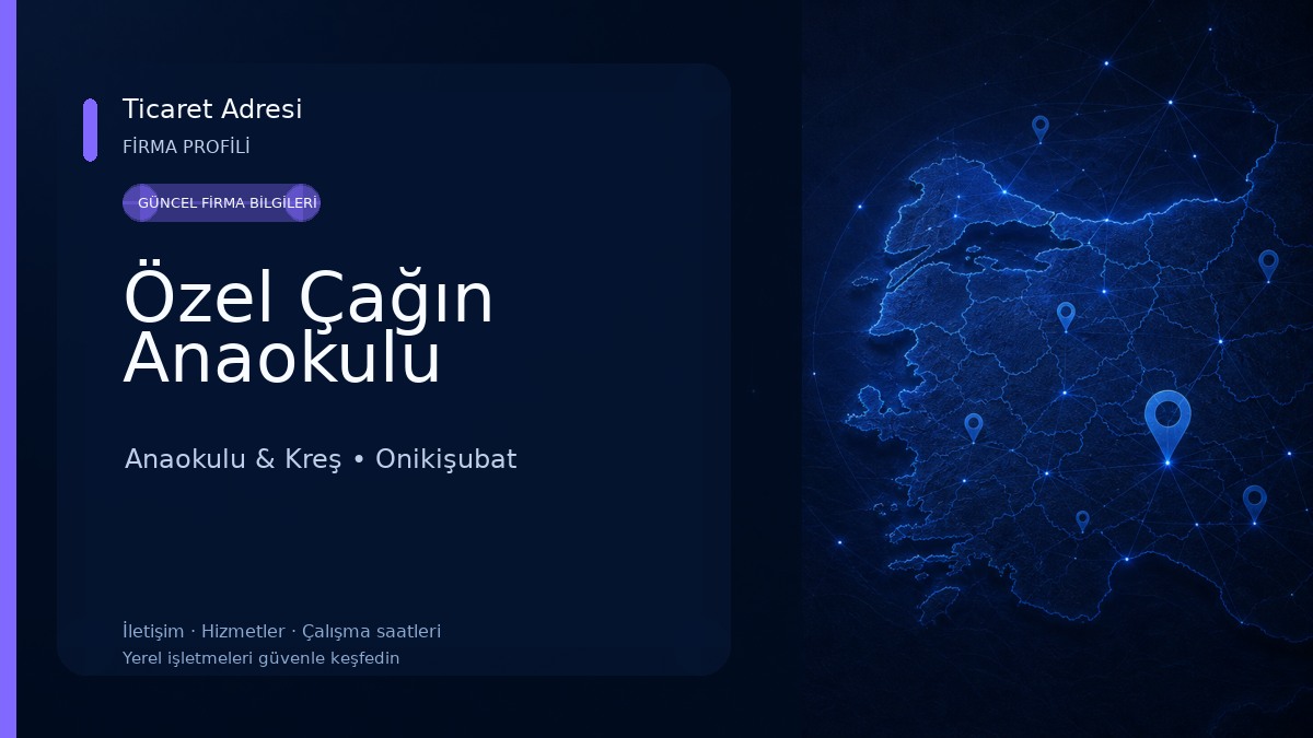 Özel Çağın Anaokulu Anaokulu & Kreş