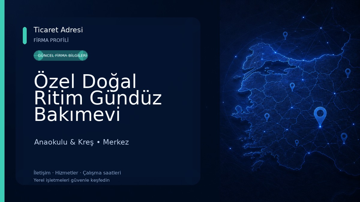 Özel Doğal Ritim Gündüz Bakımevi Anaokulu & Kreş