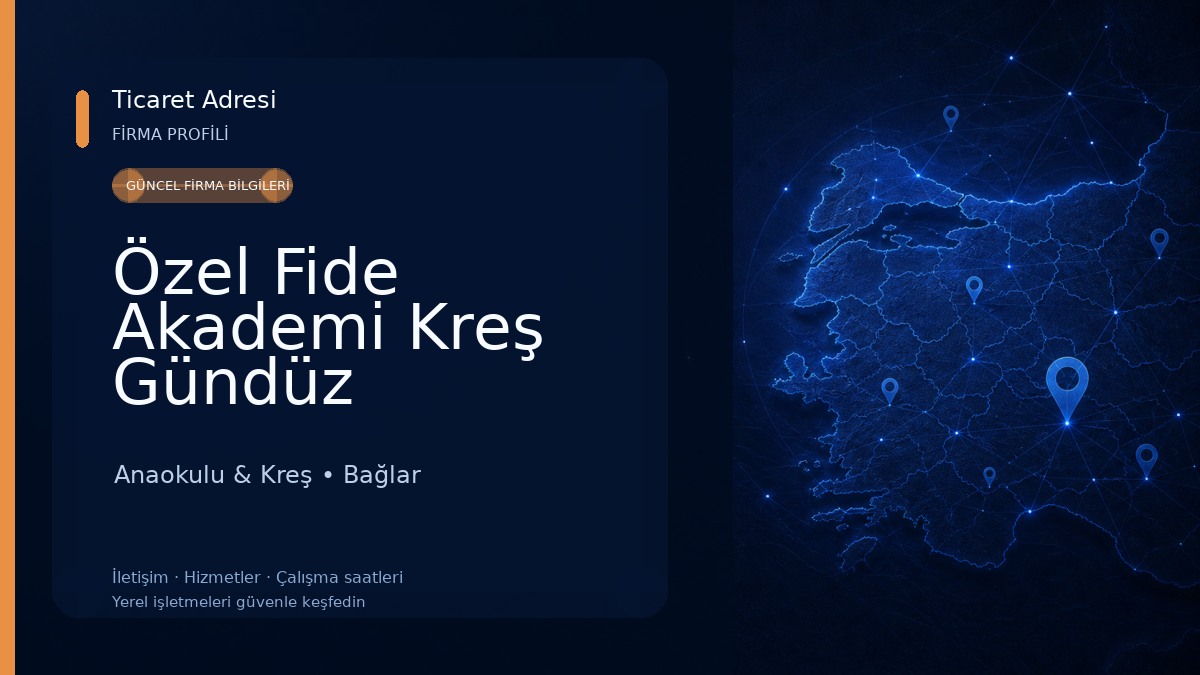 Özel Fide Akademi Kreş Gündüz Bakımevi