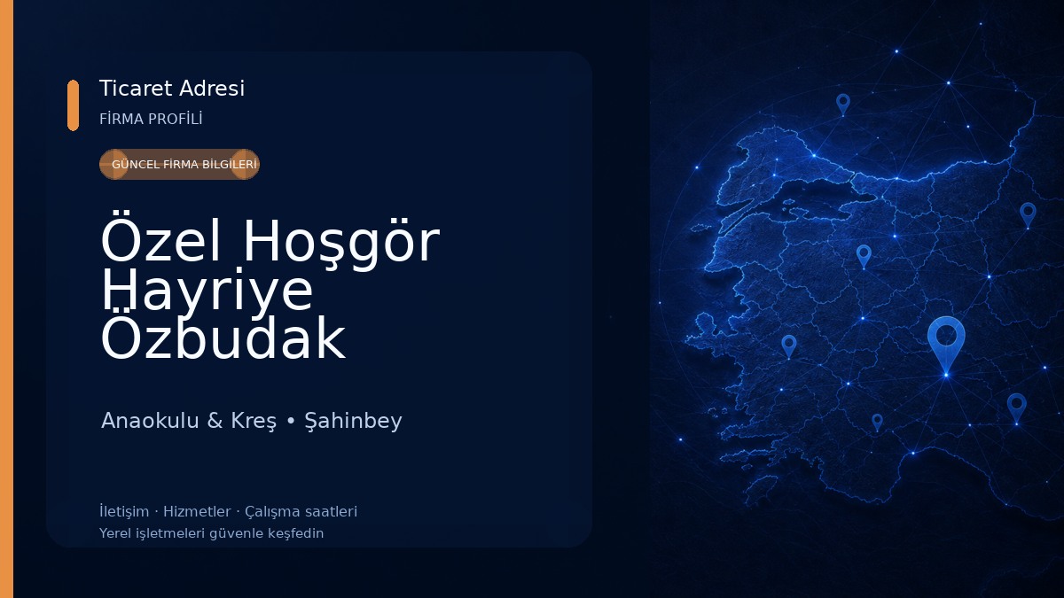 Özel Hoşgör Hayriye Özbudak Anaokulu Anaokulu & Kreş